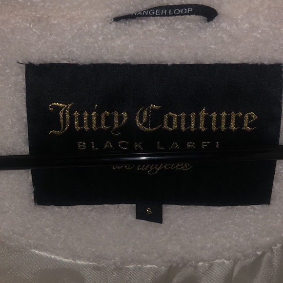 JUICY COUTURE! BLACK LASFI-Size: small. Color: white, cropped perfect condition - Picture 3 of 10